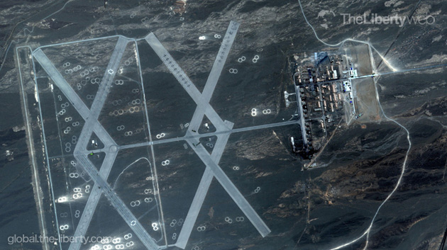 远地透视中国『秘密核武器基地』和『宇宙人交流基地』