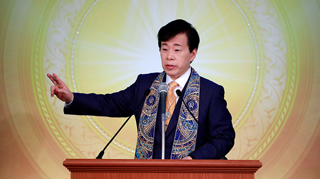 大川隆法总裁在台湾举办讲演会 在中国大陆应该传播台湾的自由、民主主义和信仰